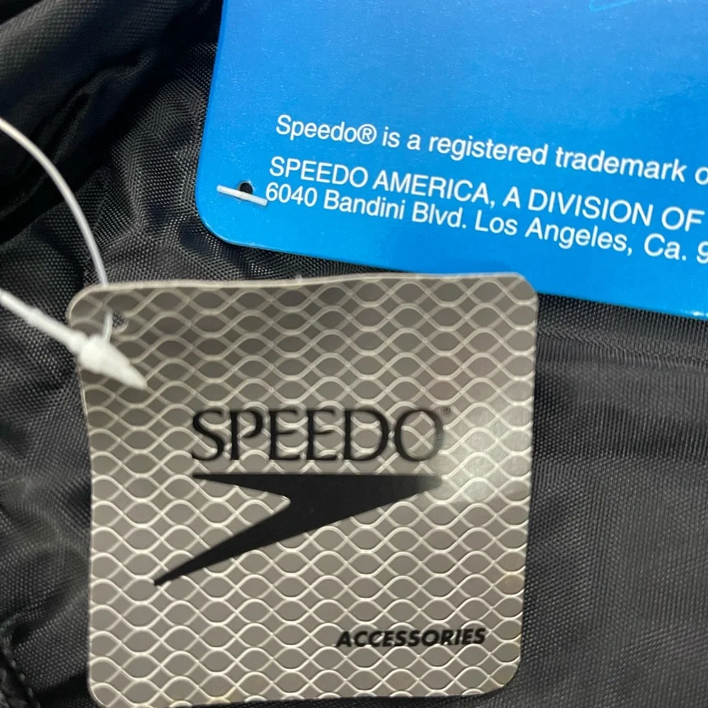 Speedo Black Drawstring Unisex Gear Pack